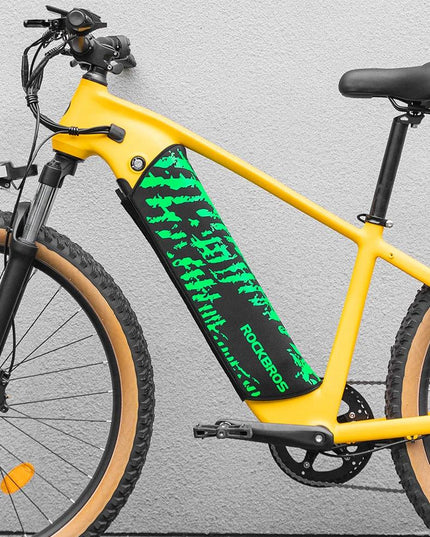ROCKBROS Electric Bike Battery Cover Thick Weatherproof Dust Dustproof Reflective Scratch-Resistant Insulation Protector Winter
