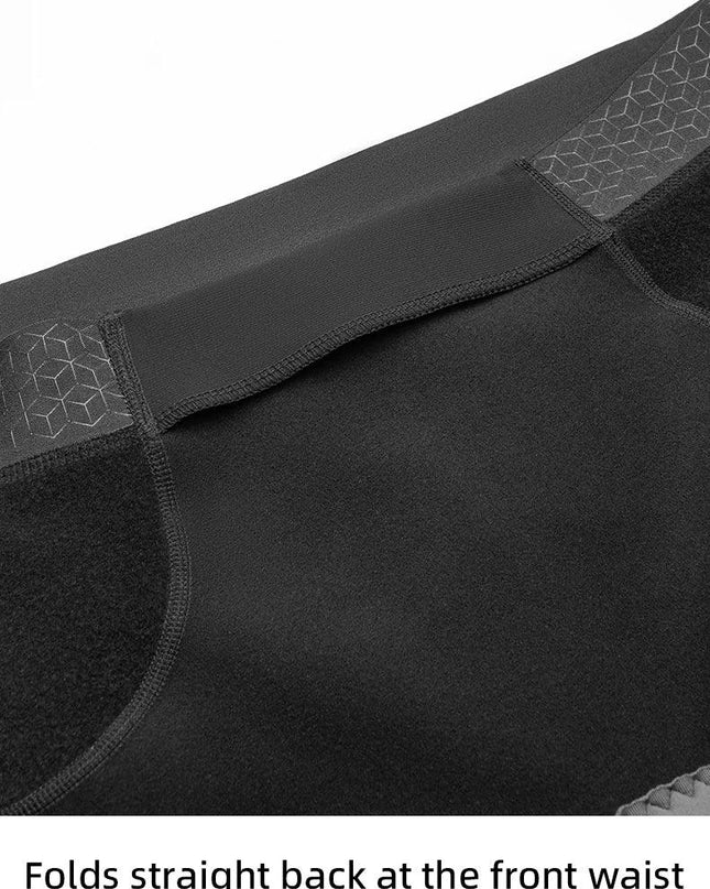 ROCKBROS Cycling Trousers With Italian Trouser Pad Long Tights Reflective Leggings Winter Fleece Thermal Anti Slip Pants 0-10°