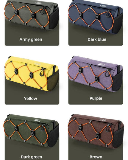 ROCKBROS Bicycle Handlebar Bag 2.2L Multifunctional Mtb Road Cycling Bike Bag Adjustable Shoulder Bag 3D Design Bicycle Packet