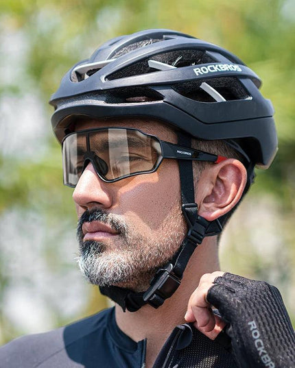 ROCKBROS Bike Photochromic Glasses Sports Sunglasses Men Women UV400 Anti-ultraviolet Goggles Cycling Fishing Outdoor Eyewear