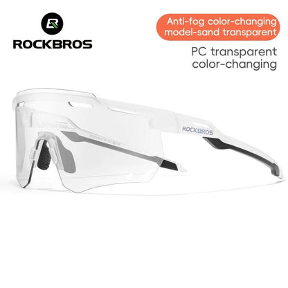 ROCKBROS Cycling Glasses MTB Road Bike Eyewear Driving Golf Goggles Protection Sports UV400 Sunglasses Polarized/Photochromic