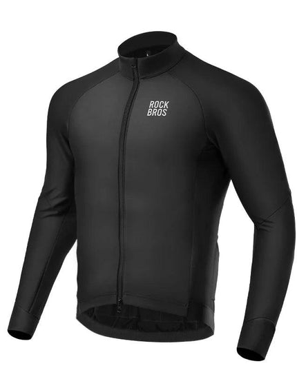 ROCKBROS Winter Cycling Jacket 0 Degree Thermal Bike Jacket Outdoor Warm Fleece Coat Mtb Bicycle Jersey Windbreaker Clothes