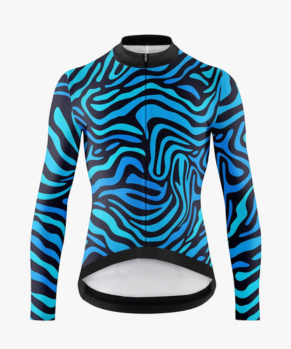 Blue Stripes Cycling Jerseys Bike Shirts with Unique Designs