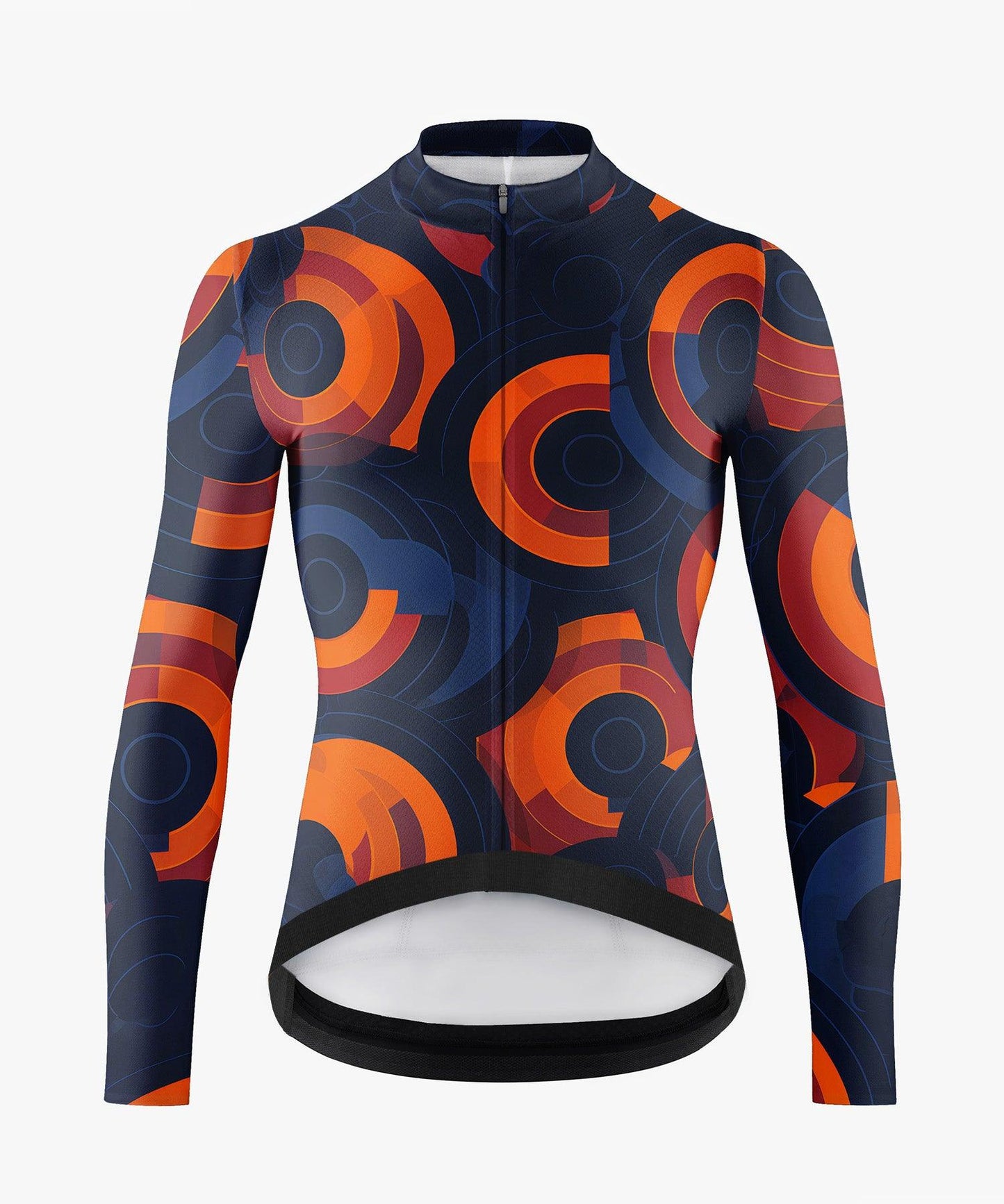 Circular Pattern Bike Shirts with Unique Designs Perfect for Outdoor