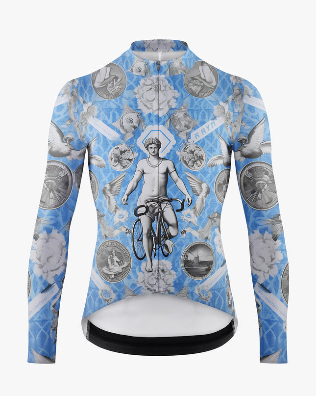 Men's Long Sleeve Mythological themed Cycling Jersey