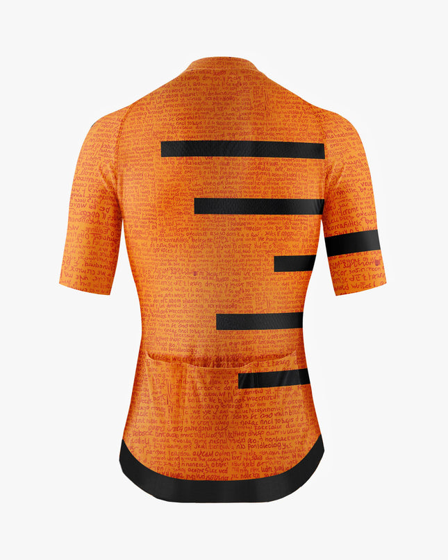 Men's Typography themed Cycling Jersey