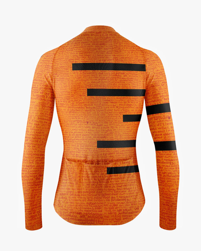 Men's Typography themed Cycling Jersey