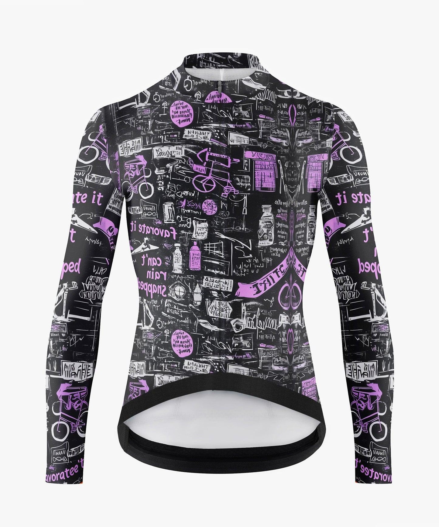 Men's Minimalist Vector Art Cycling Jersey