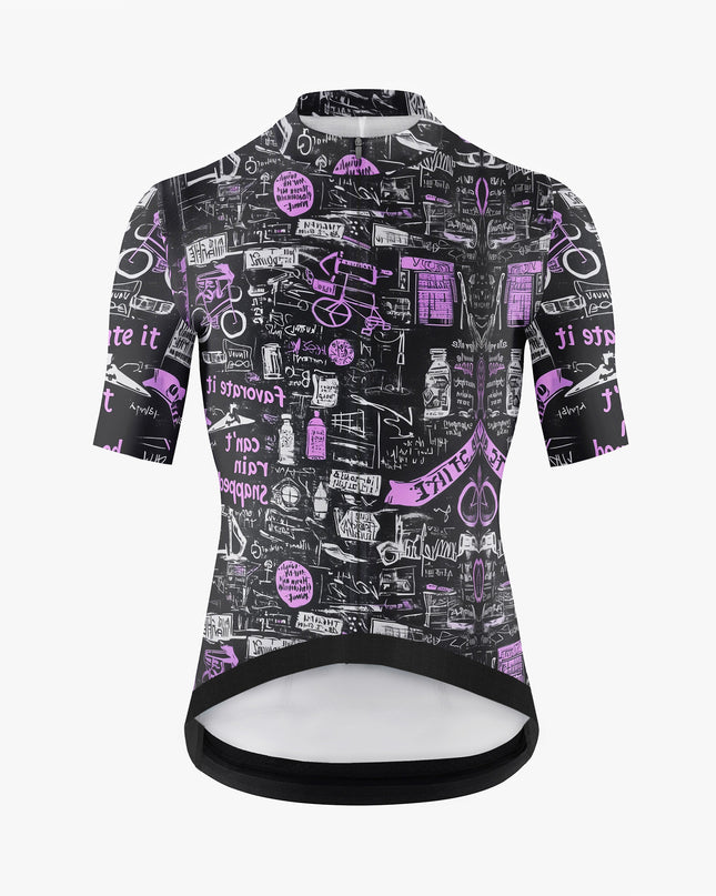 Men's Minimalist Vector Art Cycling Jersey