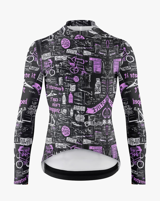 Men's Minimalist Vector Art Cycling Jersey