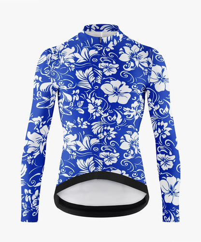 Men's Floral Print Cycling Jersey