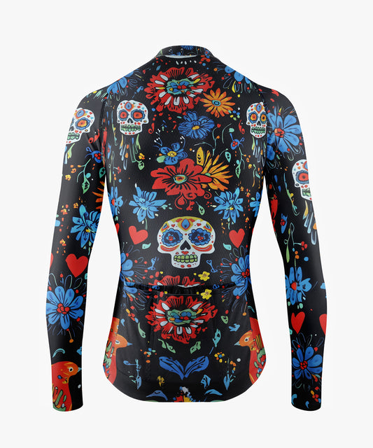 RockBros Men’s Sugar Skull Cycling Jersey