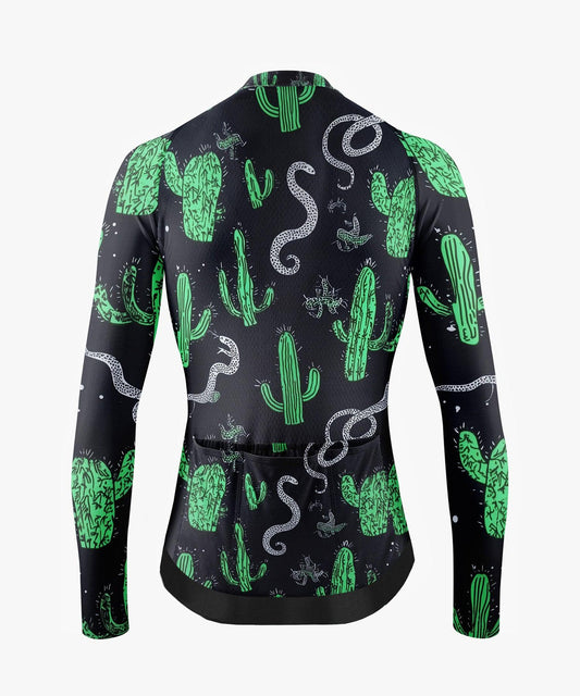 Men's Snake and Cactus Cycling Jersey