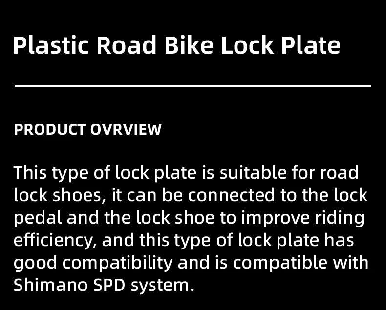 ROCKBROS Road Bike Pedal Cleat for SPD-SL SH11 SH10 SH12 Lock Pedal Shoes Cleats Bike Pedal Anti-Slip Road Bike Parts