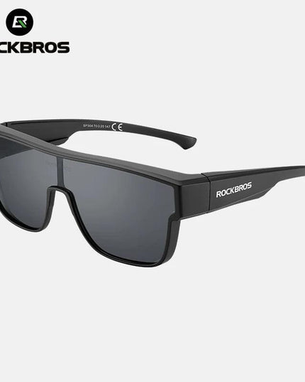 ROCKBROS Polarized Sunglasses Men's Driving Shades Dual-use Lens Camping Hiking Fishing Women UV400 Sports Cycling Eyewear
