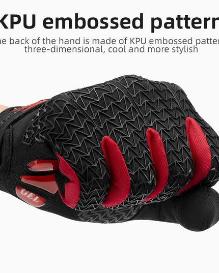 ROCKBROS Windproof Cycling Gloves Touch Screen Riding MTB Bike Bicycle Gloves Thermal Warm Motorcycle Winter Autumn Bike Gloves