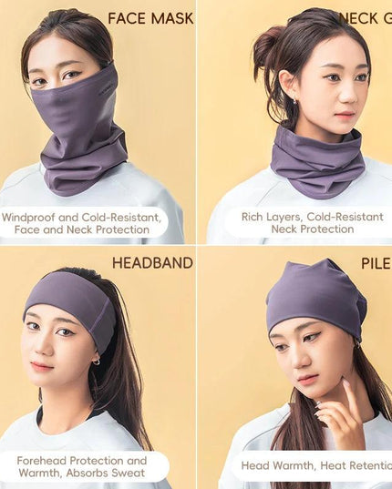 ROCKBROS Face Scarf Windproof Mask Multi-functional Warm Ski Bicycle Motorcycle Running Neck Cover Sport Breathable Face Mask