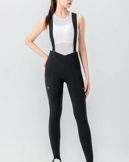 ROCKBROS TVI Series Cycling Bib Pants Spring Autumn Breathable Cycling bib Pants Quick Dry Women PRO Bike Long Pants Cool Pants