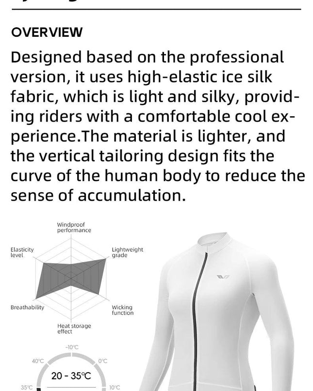 ROCKBROS TVI Series Windproof Cycling Jacket High Elasticity Safety Sports Jacket Breathable with YKK Zipper Women Bike Clothes