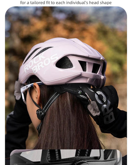 ROCKBROS Bike Helmet Outdoor Sports Safely Mountain Road Electric Scooter Helmet Integrated Molding Cycling Motorcycle Helmet