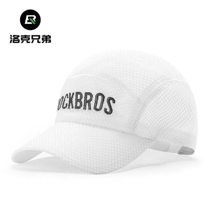 ROCKBROS Breathable Mesh Baseball Cap Summer Cool Quick Dry Hat Golf Tennis Cap Men Women For Outdoor Sports Cycling Running Hat