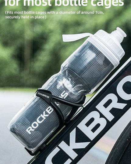 ROCKBROS Cycling Insulated Water Bottle 750ml PP5 Material Outdoor Sports Fitness Running Riding Camping Hiking Portable Kettle