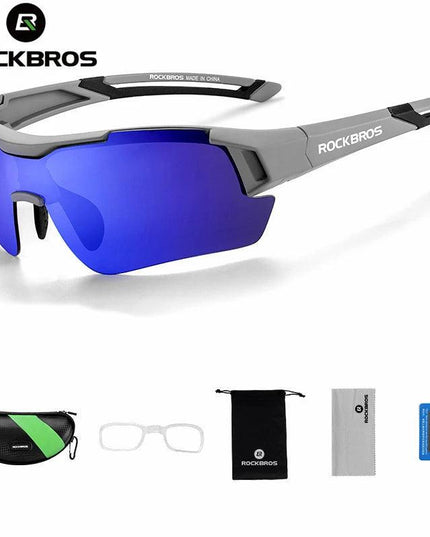 ROCKBROS Cycling Men's Glasses Polarized Cycling Glasses Sports MTB Bike Glasses Women Outdoor Sunglasses Cycling Eyewear Goggle