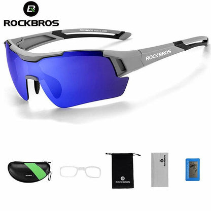 ROCKBROS Cycling Men's Glasses Polarized Cycling Glasses Sports MTB Bike Glasses Women Outdoor Sunglasses Cycling Eyewear Goggle