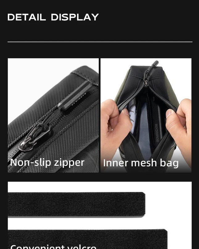 ROCKBROS Portable Bicycle Bags for Folding Bike Brompton Nylon Triangle Tube Bag Travel Casual Commute Tools Bag Bike Accessory