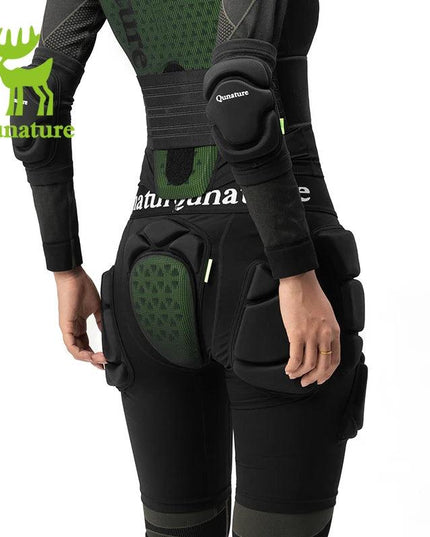Qunature EVA Padded Ski Hip Protection Pad Safety Ski Hip Protector Snowboard Sports Hip Protective Gear Shock-absorbing