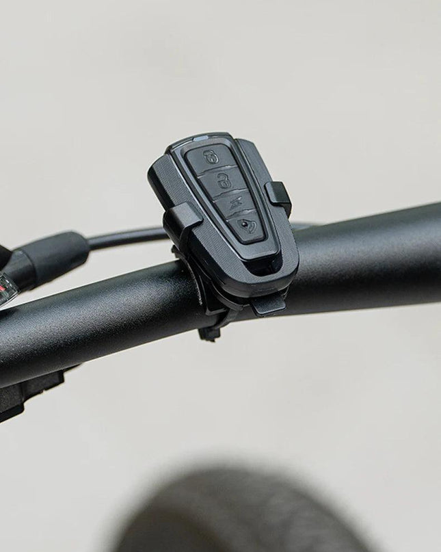ROCKBROS Bicycle Bell Type-C Anti Theft Electric Horn Wireless Remote Control IPX5 Bike Hidden Installation Bicycle Accessory