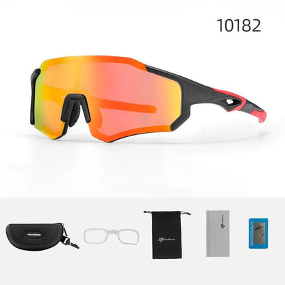 ROCKBROS Cycling Glasses Photochromic Polarized Lens Sunglasses UV400 Protection Eyewear Skiing Fishing Climbing Bicycle Goggles