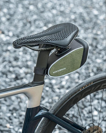 ROCKBROS Bicycle Saddle Bag Portable Waterproof Cycling Seat Tail Pouch Ciclismo Seatpost Backpack Storage Rear Bag Pannier
