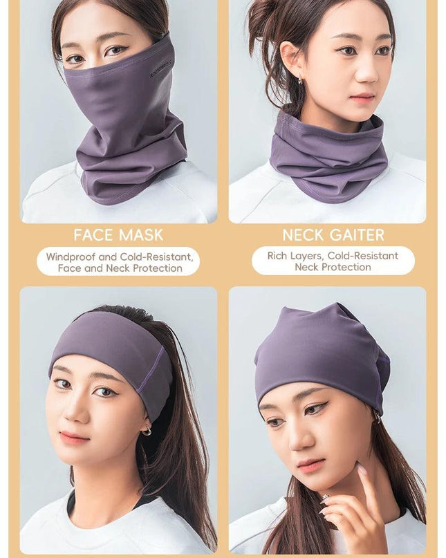 ROCKBROS Face Scarf Windproof Mask Multi-functional Warm Ski Bicycle Motorcycle Running Neck Cover Sport Breathable Face Mask