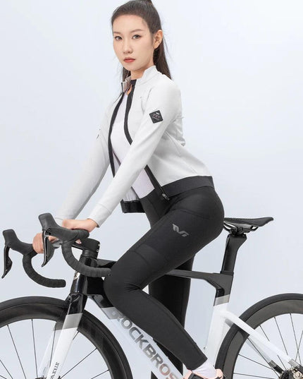 ROCKBROS TVI Series Women's Cycling Pants Riding Mountain Bike Trousers Windproof Breathable Bicycle Padded Tights Asain Size