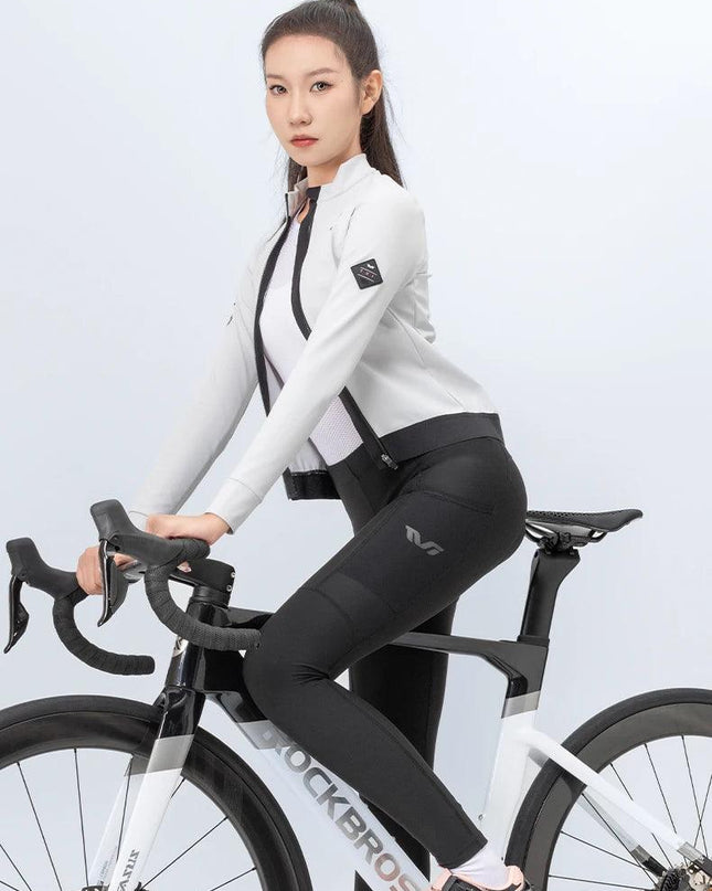 ROCKBROS TVI Series Women's Cycling Pants Riding Mountain Bike Trousers Windproof Breathable Bicycle Padded Tights Asain Size