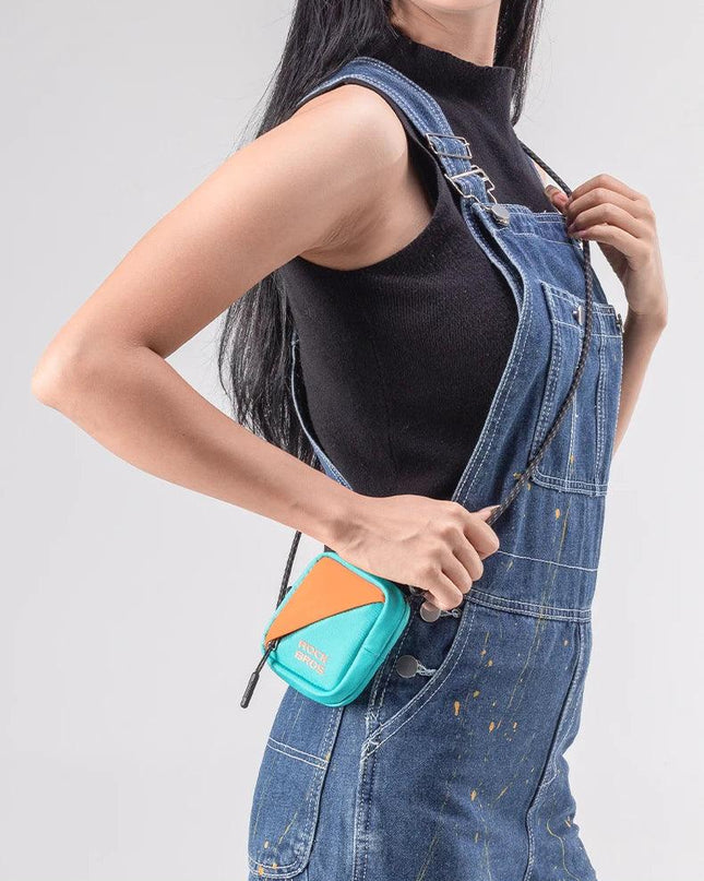 ROCKBROS Bicycle Saddle Bag Shoulder Bag Polyester Bike Tailbag Storage Seat Pouch Bag Outdoor Reflective Crossbody Bags