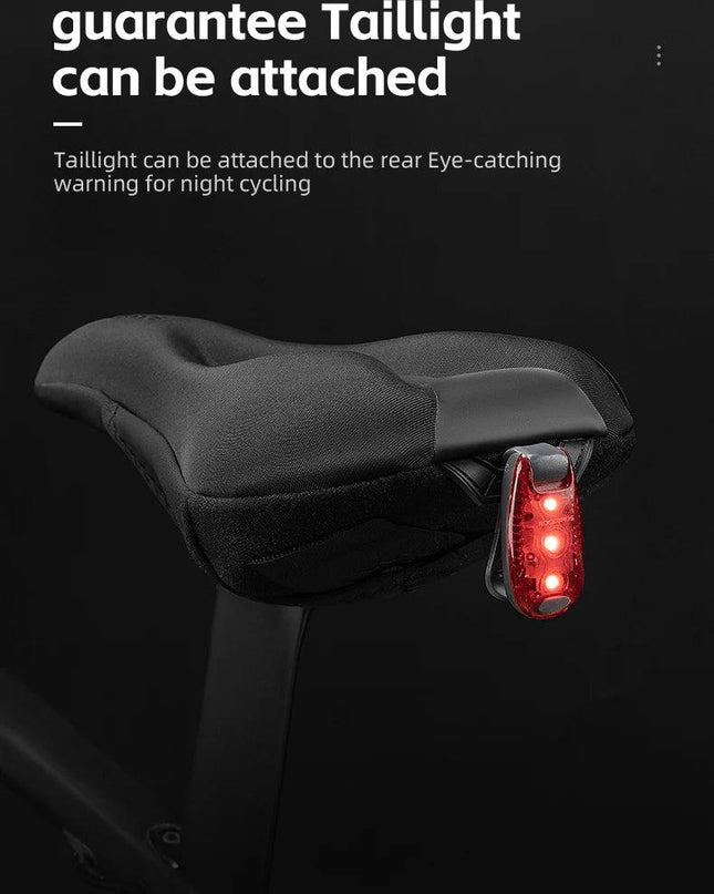 ROCKBROS Bicycle Saddle Cover Liquid Silicone Gel Breathable Seat Soft Thickened MTB Shockproof Cushion Cycling Accessories