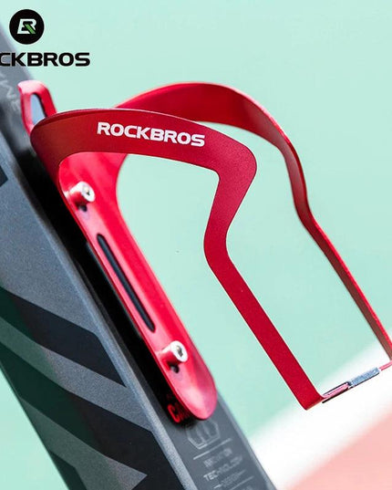 ROCKBROS Bike Bottle Holder Aluminum Alloy One Piece Water Cup Bicycle Mount Ultralight Rack MTB Road Cycling Cage Bracket Parts