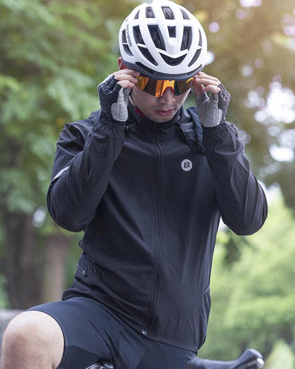 ROCKBROS Cycling Jacket Bicycle Men Jersey Breathable Clothing MTB Women Windproof Reflective Quick Dry Coat Sports Equipment