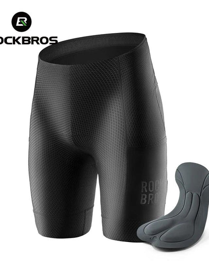 ROCKBROS Cycling Shorts Breathable Bicycle Clothing Sports Racing Tights Reflective With Pockets Quick Dry Bike Half Pants