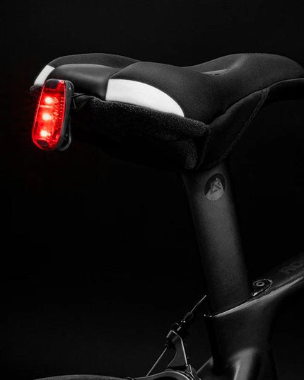 ROCKBROS Bicycle Saddle Cover MTB  With Rear Light Road Bike Seat Saddle Breathable Comfortable Cushion Cycling Saddle Cover
