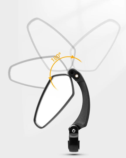 ROCKBROS Bicycle Mirror Handlebar Rear View Mirror Adjustable  Wide Range Back Sight Reflector Cycling Mirrors Bike Accessories