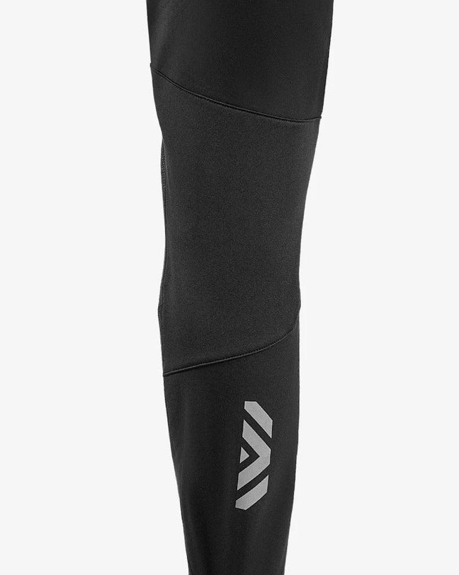 ROCKBROS Bike Pants Winter Bicycle Long Pants Thermal Fleece Reflective Cycling Pants Warm Windproof Men Sport Trousers EUR Size