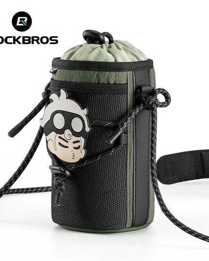 ROCKBROS Bicycle Bag 1L Portable Front Bag LightWeight Kettle Handlebar Bag Water Bottle Carrier Cycling Bag Large Capacity