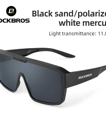 ROCKBROS Cycling Sunglasses Polarized UV Protection Set Glasses Frame for Myopia Glasses Running Fishing Cyling Goggles