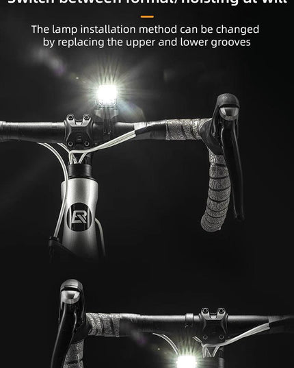 ROCKBROS Bike Front Light IPX6 Rainproof Type-c Rechargeable Bicycle Light 1000LM Cycling Headlight LED Flashlight MTB Bike Lamp
