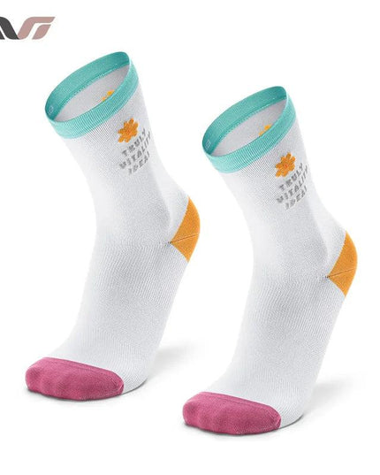 ROCKBROS TVI Series Professional Cycling Socks Women Breathable Road Bicycle Socks Quick Dry Anti Slip Wear-resistant Socks