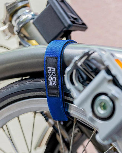 ROCKBROS Bicycle Frame Wheel Fixed Strap For Brompton Folding Bike Body Straps Fixed Belt Ankle Leg Pants Strap Outdoors