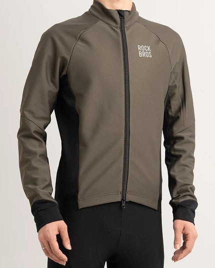 ROCKBROS Winter Cycling Jacket 0 Degree Thermal Bike Jacket Outdoor Warm Fleece Coat Mtb Bicycle Jersey Windbreaker Clothes